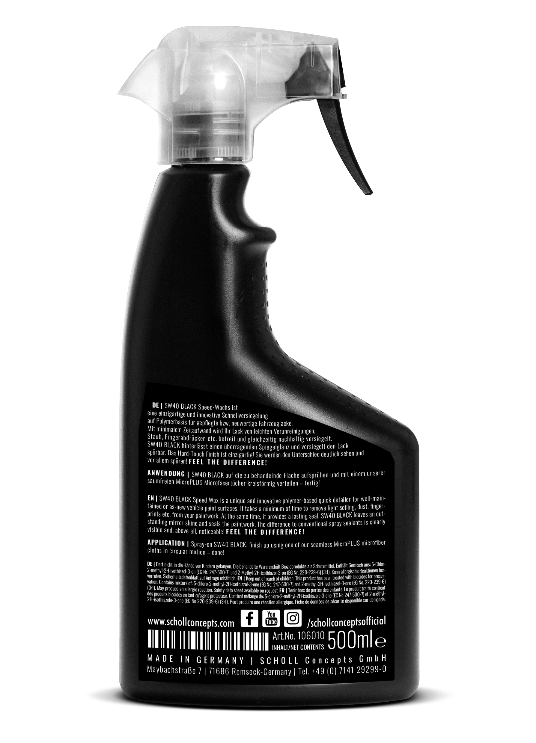 SW40 BLACK Speed-Wax