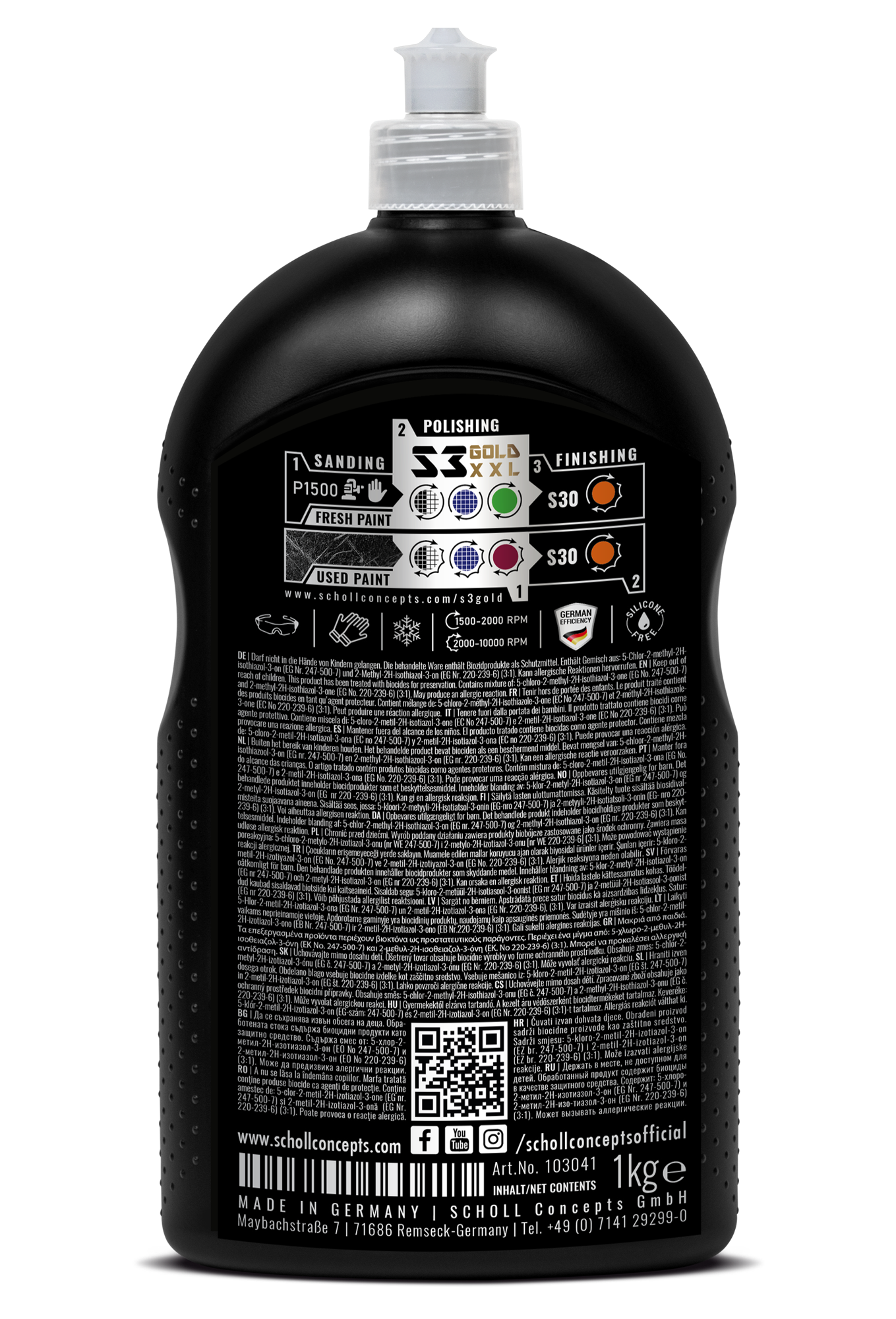 S3 GOLD XXL Extra-Heavy-Cut S3 GOLD XXL Extra-Heavy-Cut