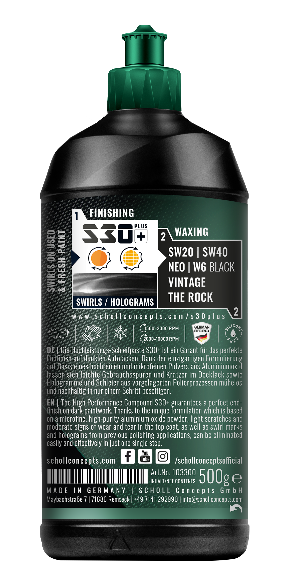 S30+ Swirl-Remover S30+ Swirl-Remover