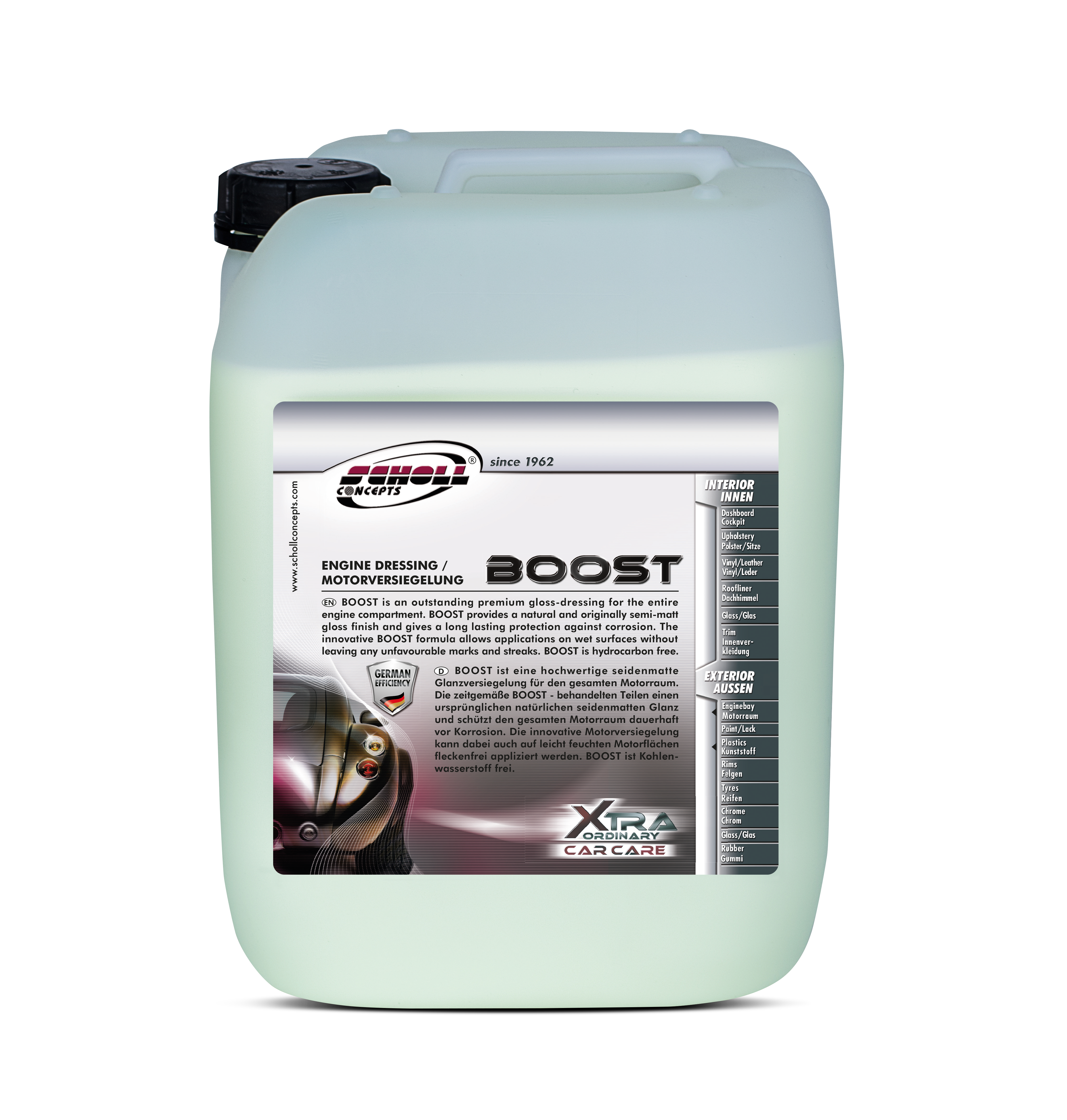 BOOST Engine Dressing