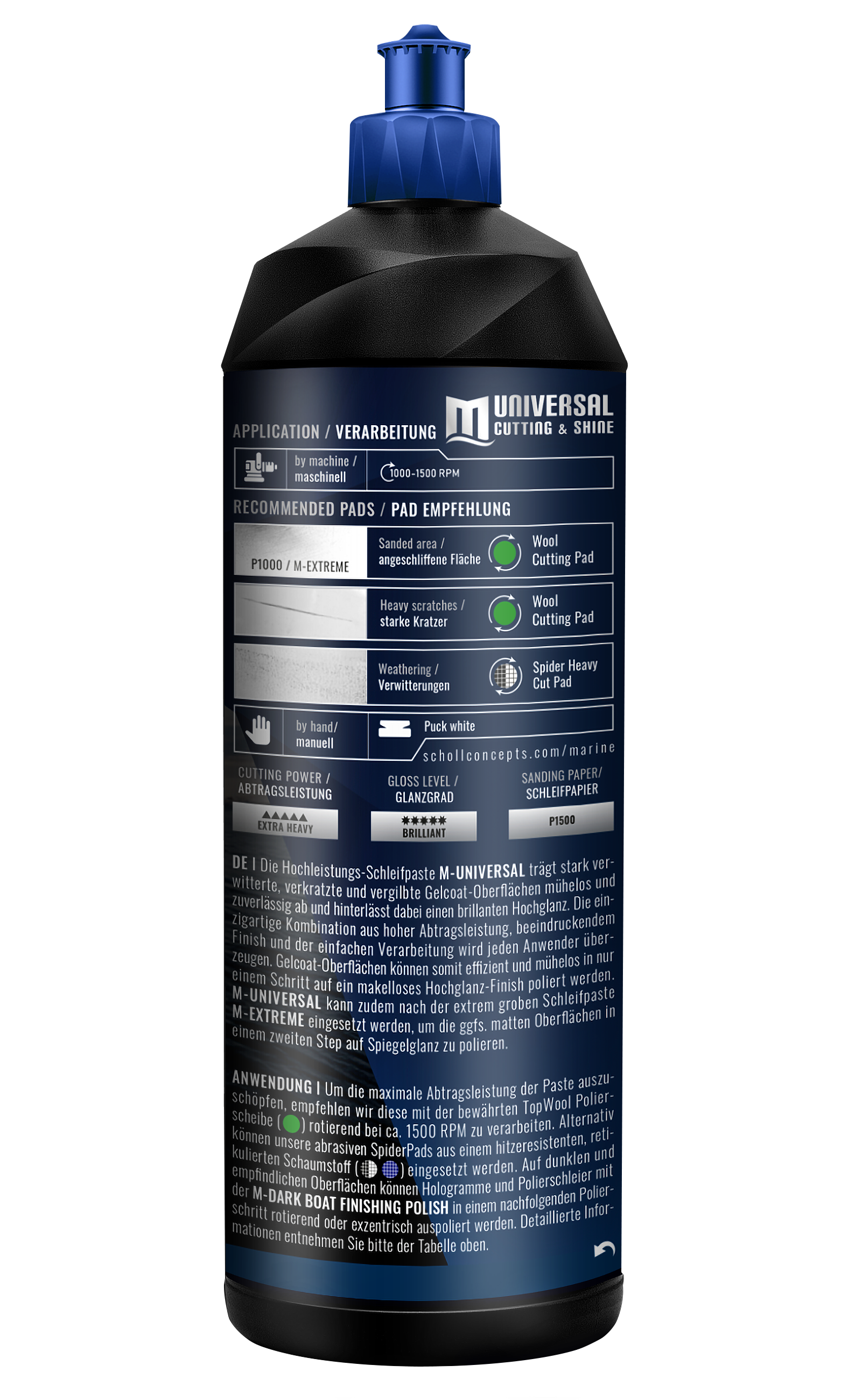 M - Universal Cutting & Shine | Boat Polish Heavy Cut