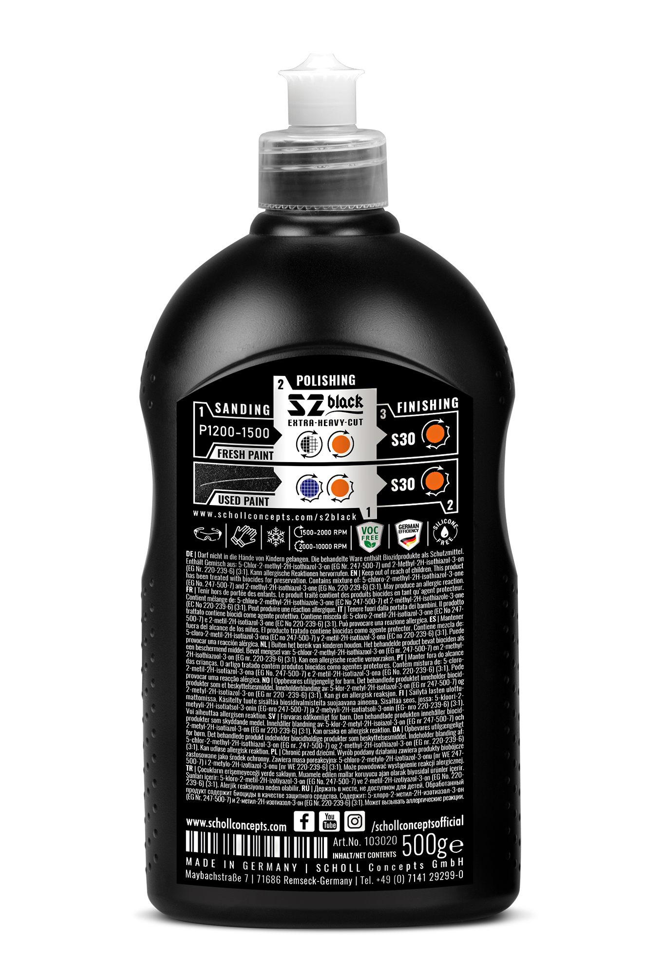 S2 BLACK High Performance Compound