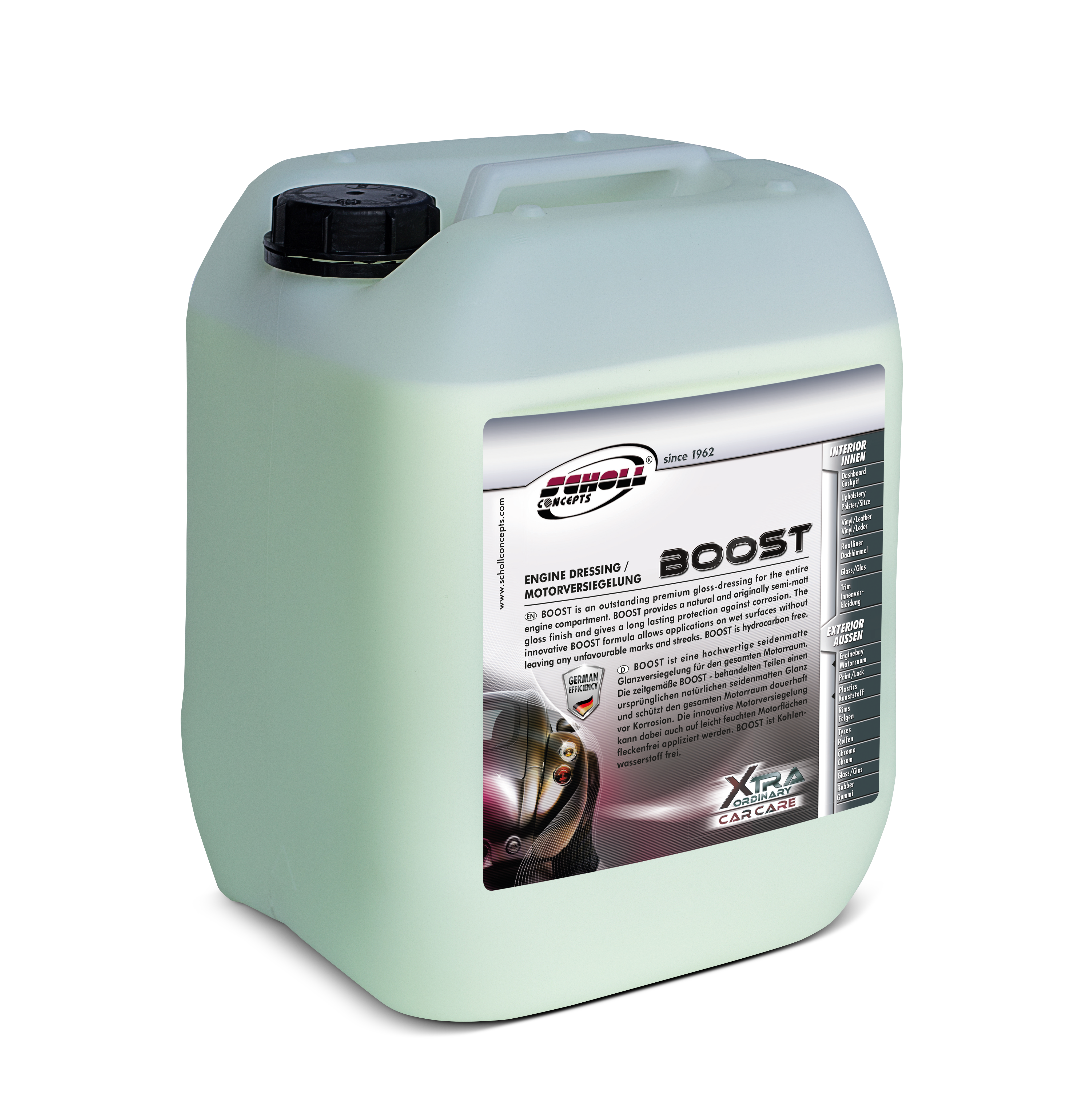 BOOST Engine Dressing