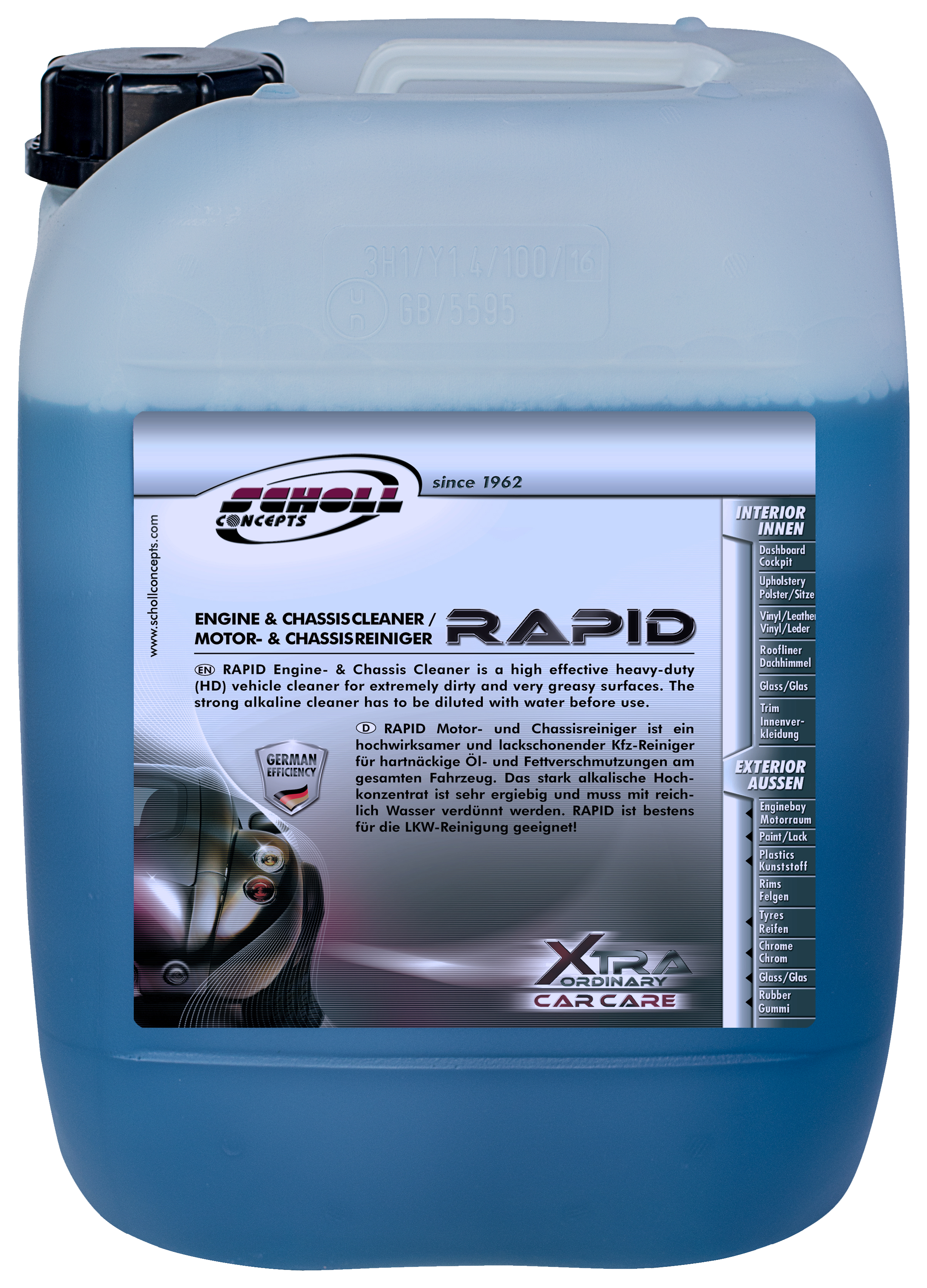RAPID plus Engine & Chassis Cleaner 10 Ltr.