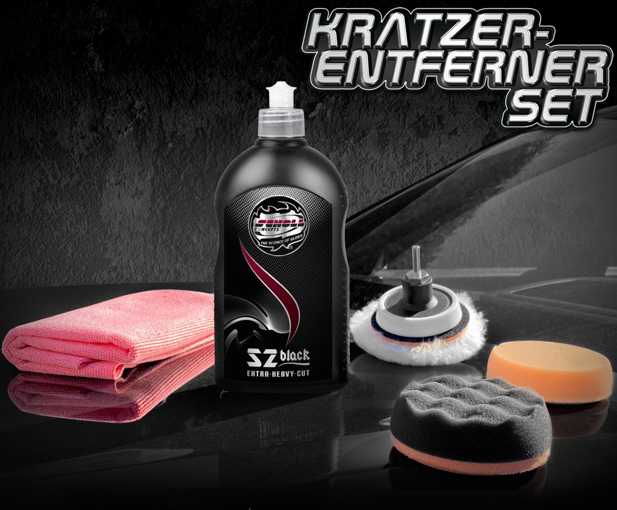 Scratch Remover Set - S2 Black