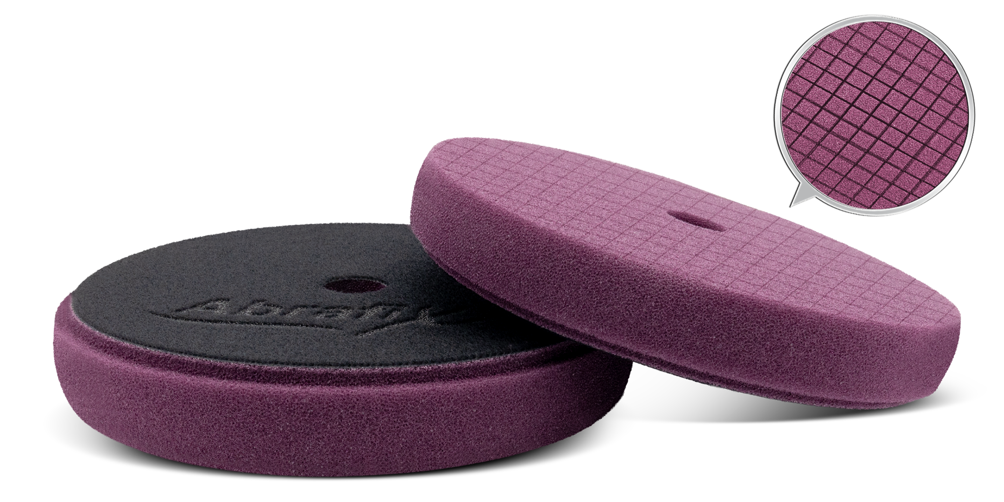 Medium Cut SpiderPad purple 150/25mm