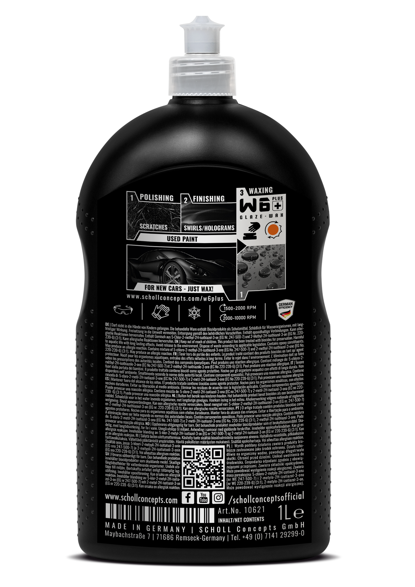 W6+ Premium Lackversiegelung 1 Ltr.