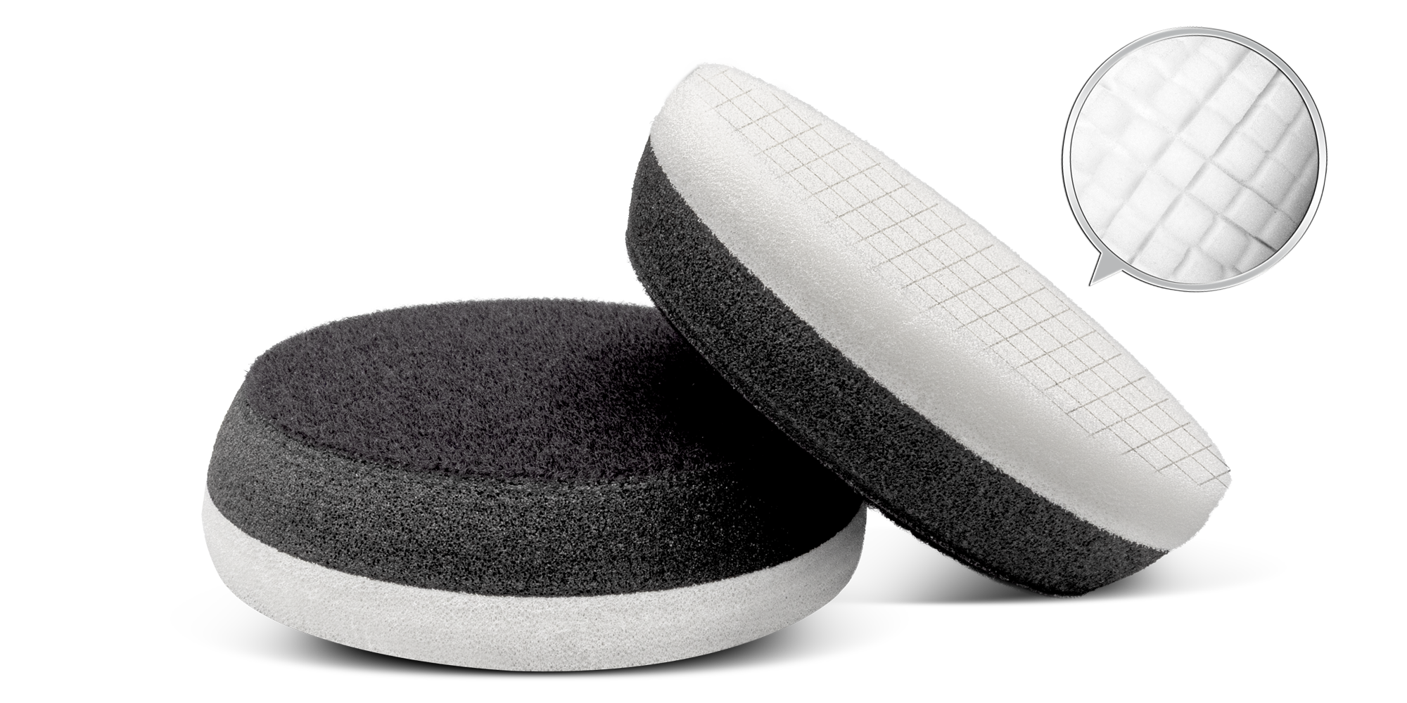 Extreme Cut Sandwich-SpiderPad black/white 75/25mm