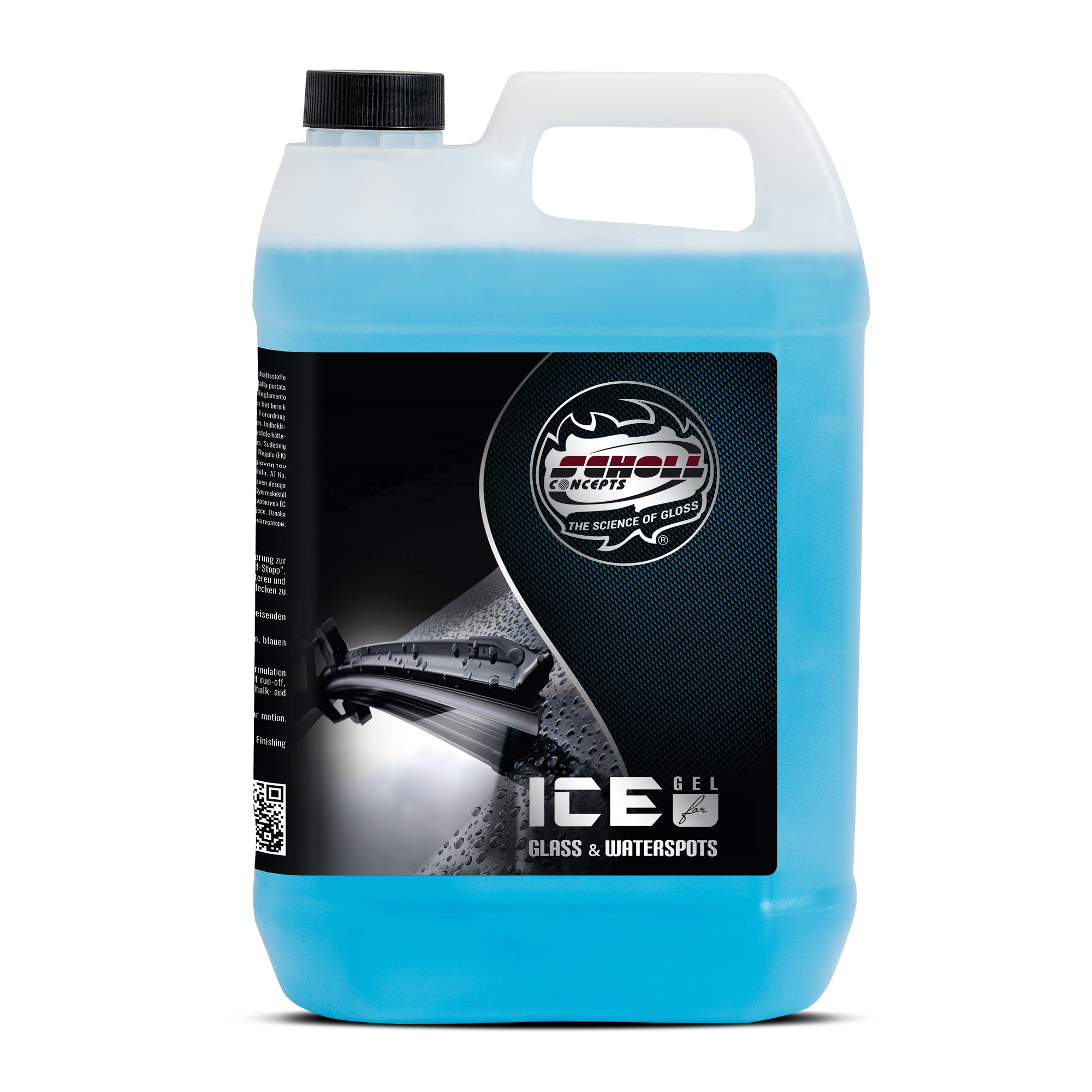 ICE Glas- & Wasserfleckenreiniger-Gel 5 Ltr.