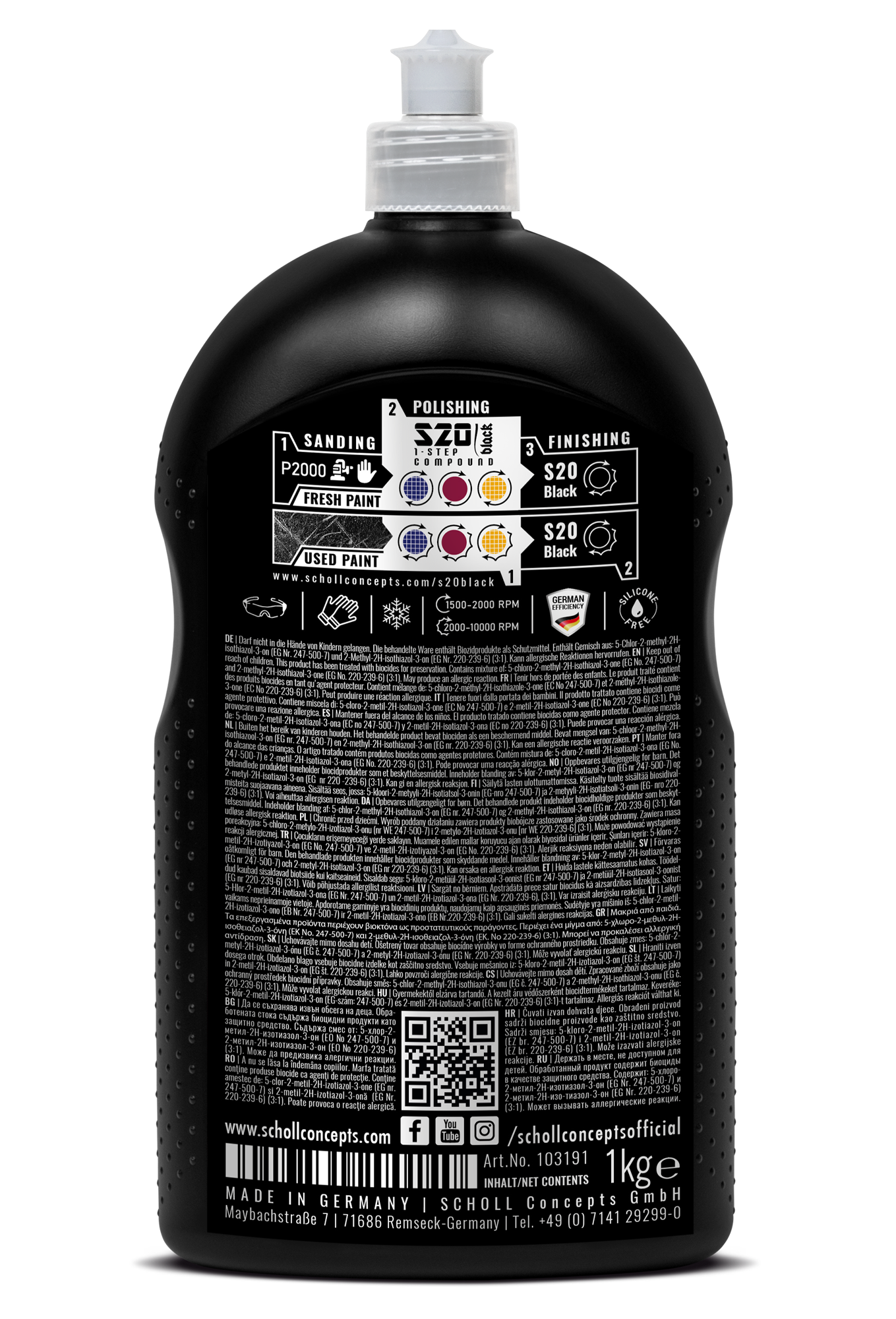 S20 BLACK 1-Step Compound