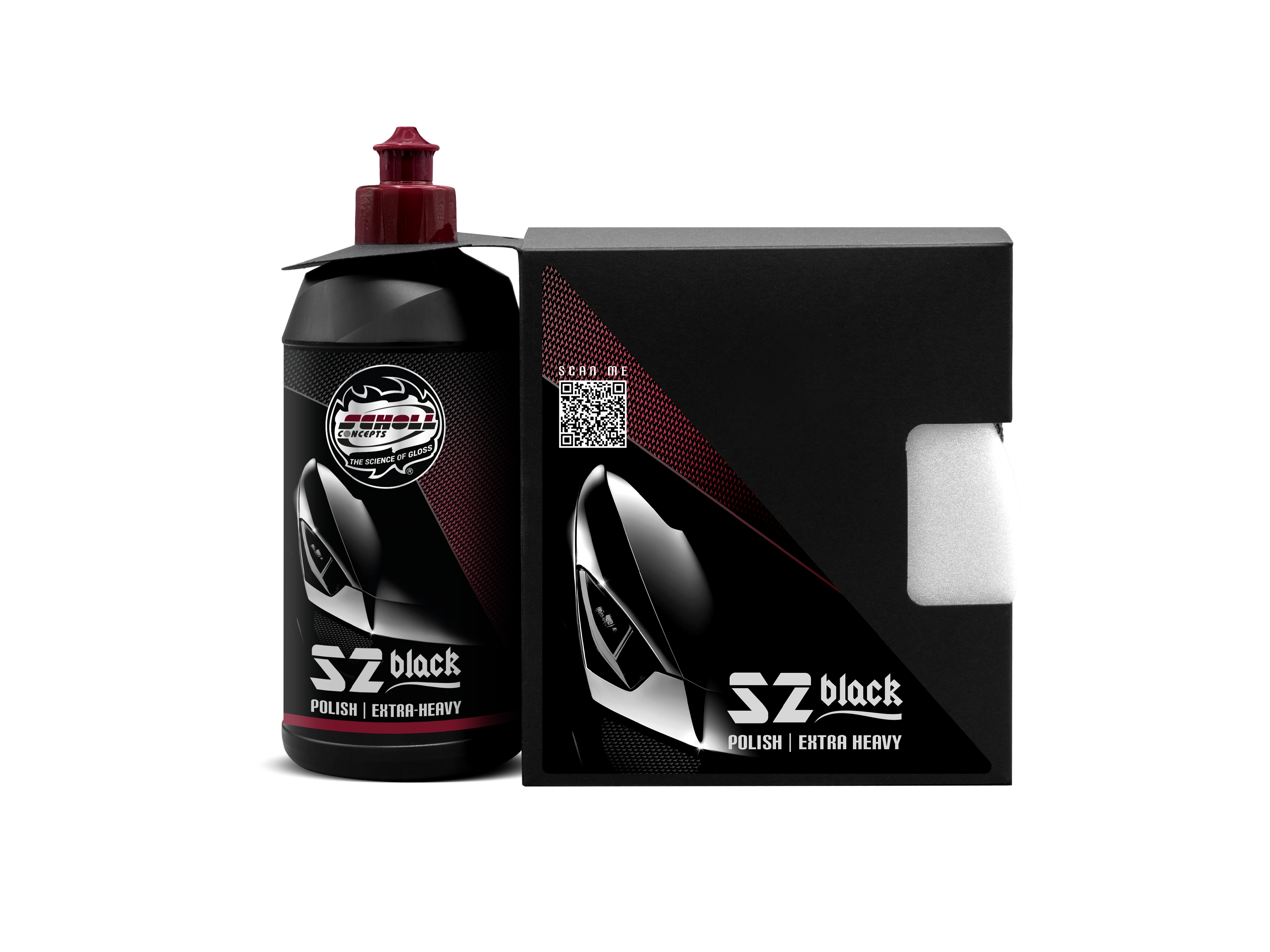 S2 Black Extra-Heavy-Cut | Polish & Pad Bundle-Box