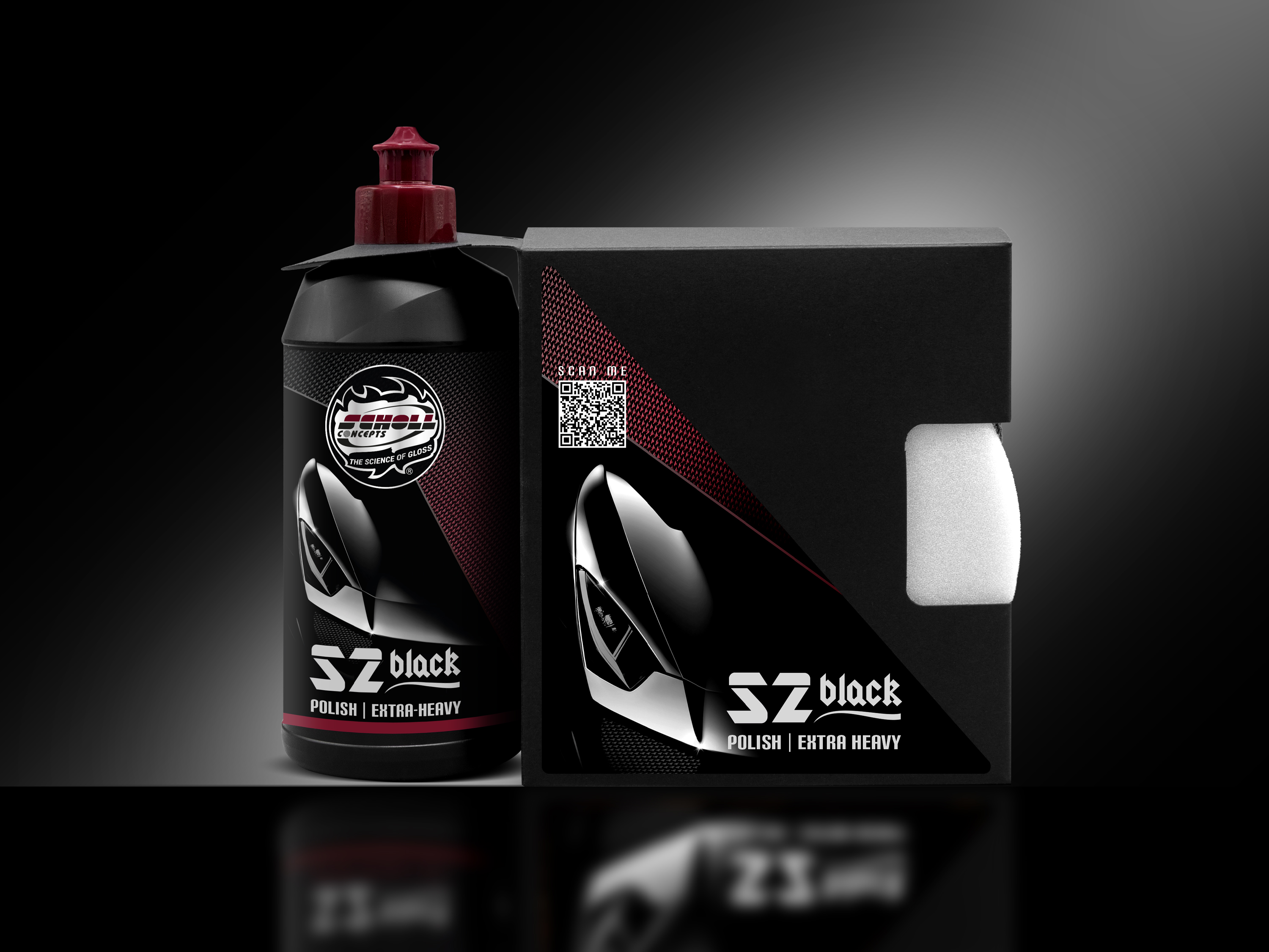 S2 Black Extra-Heavy-Cut | Polish & Pad Bundle-Box