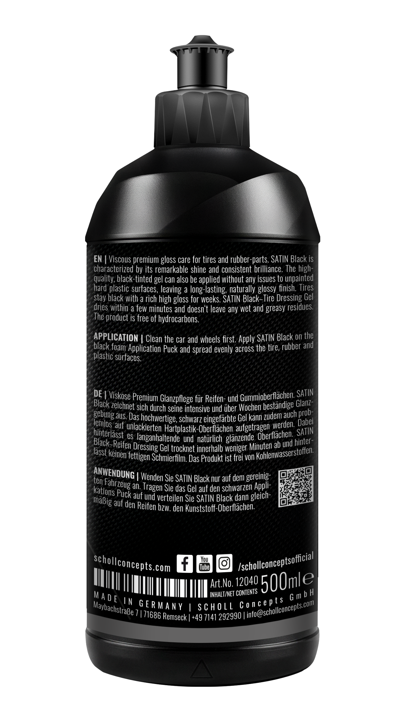 SATIN Black Tire-Dressing